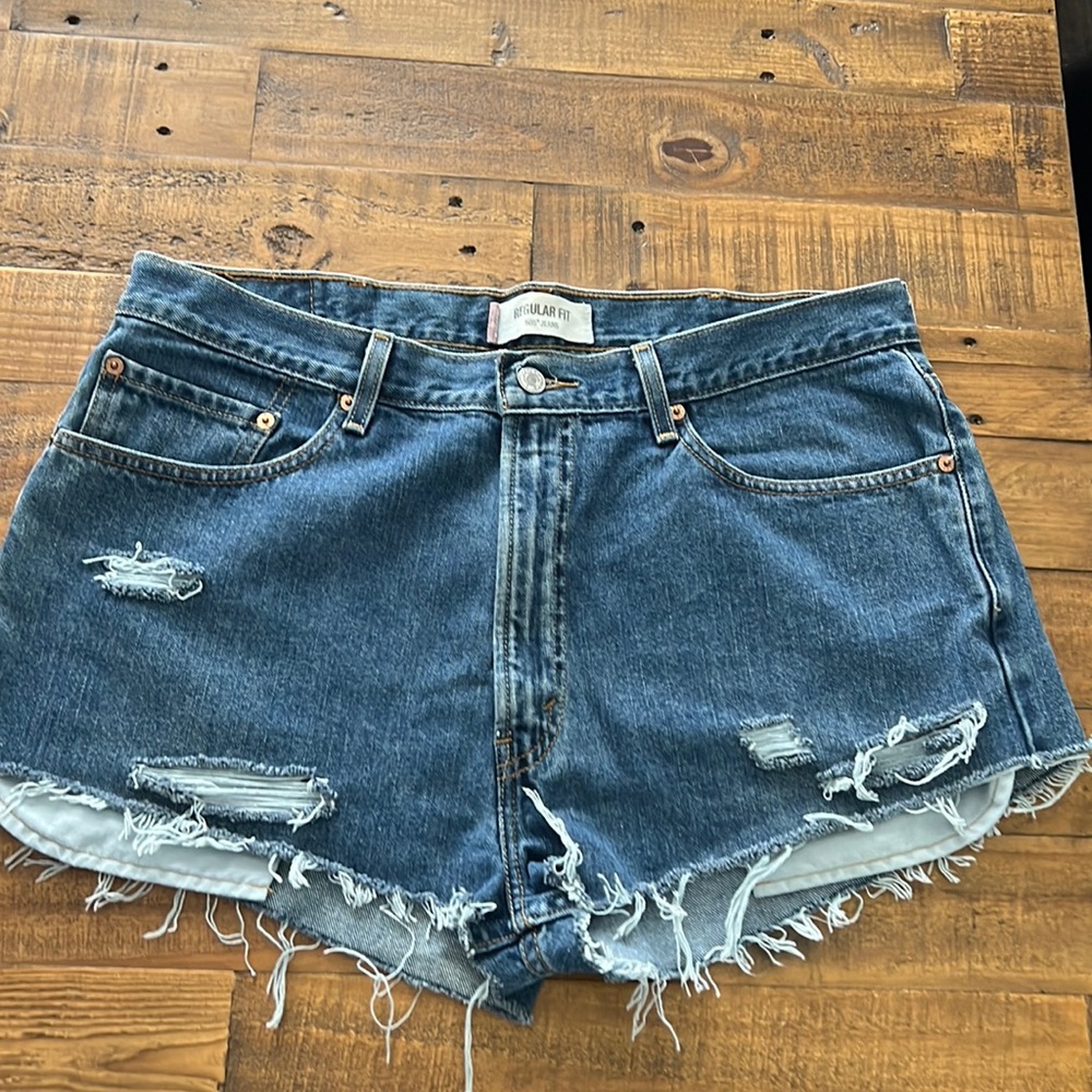 Custom Levi cut offs